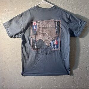 Southern Marsh Collection Pocket Tee T Shirt| Medium| 100% Cotton